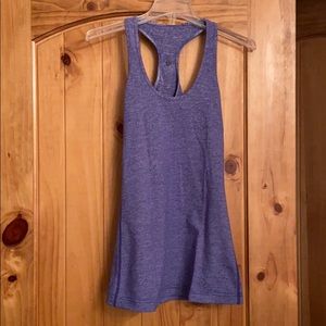 Lululemon Cool Racerback - Size 4- Blue Heather